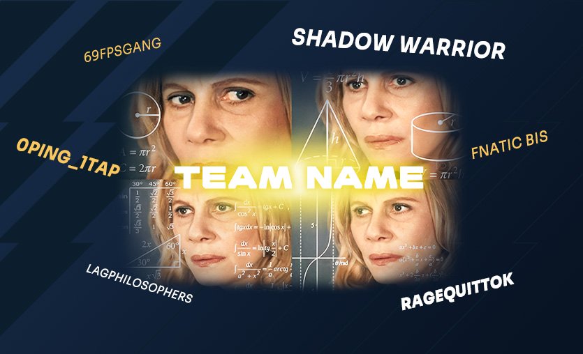 trouver un nom de team Esport